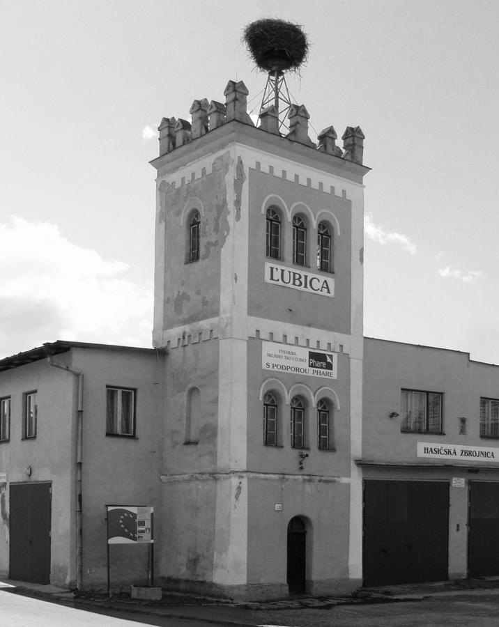 zvonica v obci Ľubica