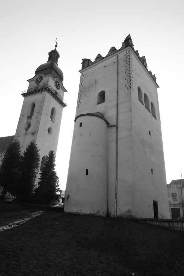 zvonica v meste Spišská Belá